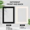 15 Pack 5x7 Black Picture Mats, Frame Mattes for 4x6 Pictures Display Photo Frame Mat Core Bevel Cut Mat Board Show Kit for Photos, Prints, Artworks